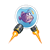 Unhappy Space Fish Color PNG