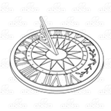 Round Sundial
