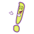 Exclamation Point Color PNG