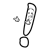 Exclamation Point Line PNG