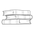 Stack of Books Line PNG