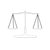 Balance Scale Line PNG