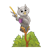 Owl on Branch Color PNG