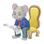 Father Mouse Color PNG