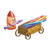 Red Crayon Color PDF