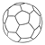 Soccerball 8 Line PNG
