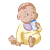 Baby Girl Color PNG
