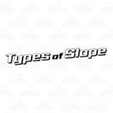 Types of Slope