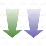 Green and Purple Arrows