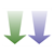 Green and Purple Arrows Color PDF