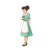Waitress Color PNG