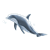Gray Dolphin Color PNG