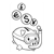 Piggy Bank Line PDF