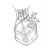 Hot Air Balloon Line PNG