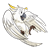 White Bird Color PNG
