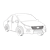 Red Car Line PNG