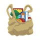 Bag of Groceries with handles