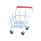Shopping Cart with red handle