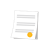 Certificate Color PNG