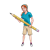 Girl Color PNG