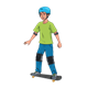 Boy on skateboard