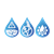 Water Droplet Color PNG