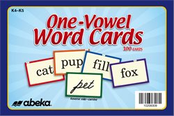 One-Vowel Word Cards