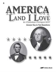 America: Land I Love Answer Key