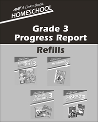 Grade 3 Homeschool Progress Report Refills