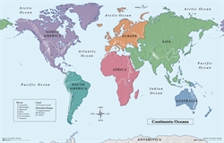 Geography Teaching Maps