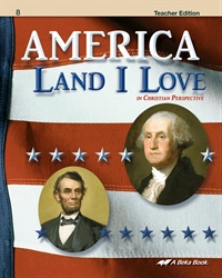 America: Land I Love Teacher Edition