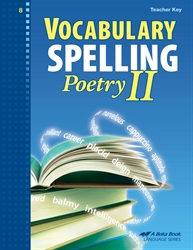 Vocabulary, Spelling, Poetry II Teacher Key / CD