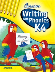 Writing with Phonics K4 Cursive (Bound)