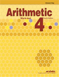 Arithmetic 4 Answer Key