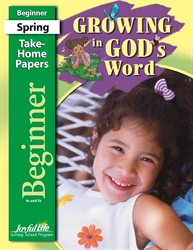 Growing in God's Word Beginner Take-Home Papers