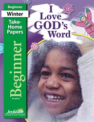 I Love God's Word Beginner Take-Home Papers