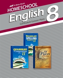 Homeschool English 8 Curriculum/Lesson Plans