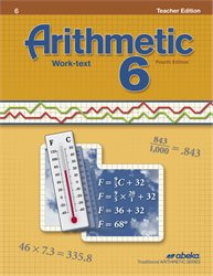Arithmetic 6 Teacher Edition