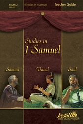 Studies in 1st Samuel Teacher Guide Youth 2