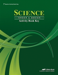 Science: Order and Design Activity Key