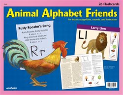 Animal Alphabet Friends Flashcards