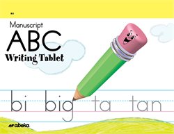 ABC Writing Tablet Manuscript  (Unbound)