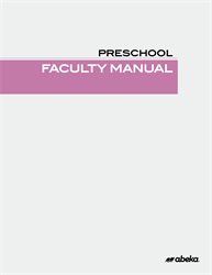 Preschool Faculty Manual