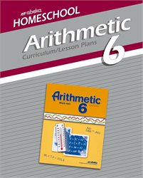 Homeschool Arithmetic 6 Curriculum Lesson Plans