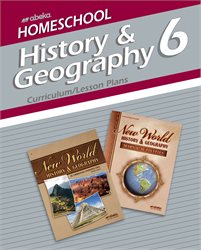 Homeschool History and Geography 6 Curriculum Lesson Plans
