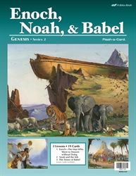 Enoch, Noah, and Babel Flash-a-Card