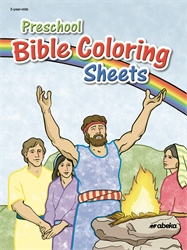 Preschool Bible Coloring Sheets  (Unbound)