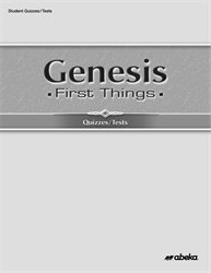 Genesis: First Things Quiz and Test Book