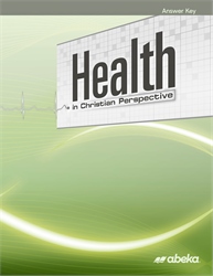 Health in Christian Perspective Answer Key