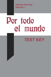 Spanish 1 Test Key